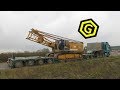 Aufbau Liebherr Seilbagger HS853 im Zeitraffer / Timelapse - Assembling a Liebherr Dragline