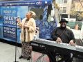 Andra Day sings exclusive version of "Rise Up" in NYC