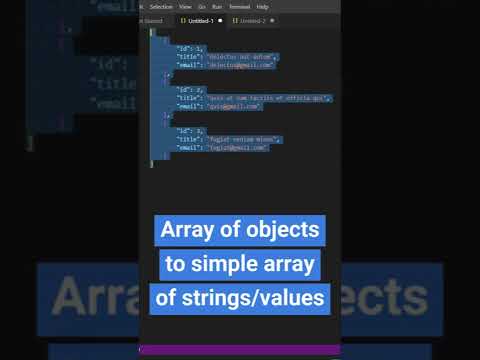 Power Automate Array of objects to Array of values/strings #shorts #shortvideo | LetsDoIT