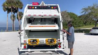 2023 CCC LET2 Pac-Tech 25 yd Rear Loader Garbage Truck