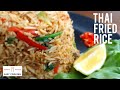 Thai fried rice | Vegetarian Spicy Thai Fried Rice Recipe | Easy Cooking