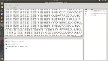 Plotting Data Files with Python