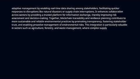 EID Carbon Border Briefing – 2025-12-09 – Blockchain Traceability and Resilience Planning