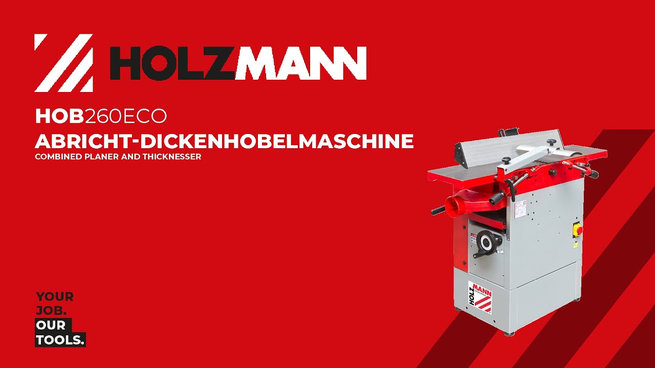 Holzmann Maschinen HOB310ECO_400V Raboteuse - Dégauchisseuse 2200