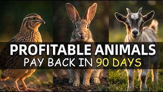 7 Animals That Pay You Back Within 90 Days of Setup