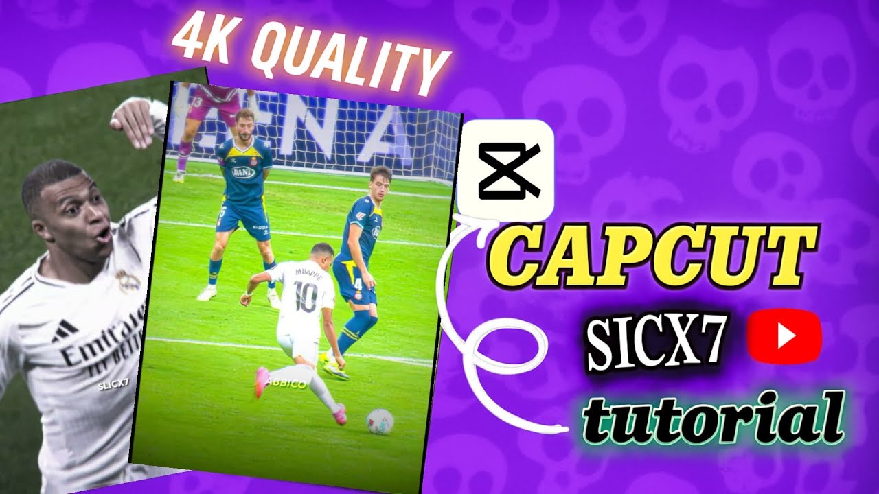 ✨New skull emoji edit football(tutorial) | Trending capcut tutorial🔥