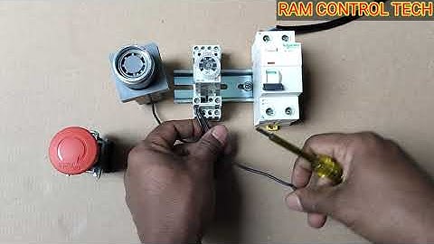 How to on delay timer with buzzer wiring connection in tamil