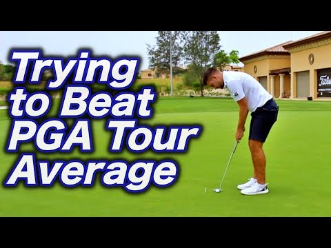 pga tour 10 foot putt percentage