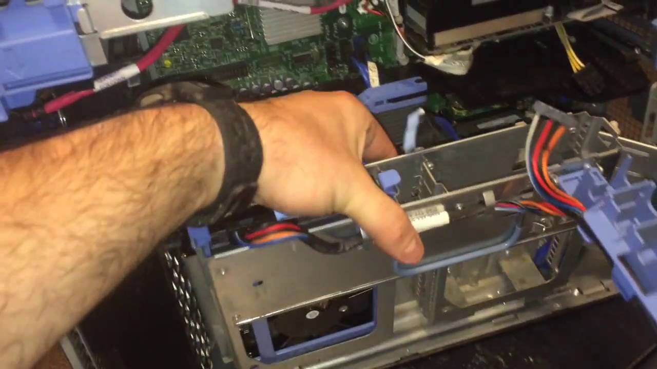 how to remove dell precision 490 power supply