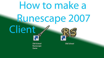 How to make a Runescape 2007 Client (Oldschool client)