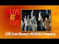 Broadway.com #LiveatFive at the NEWSIES Movie Premiere