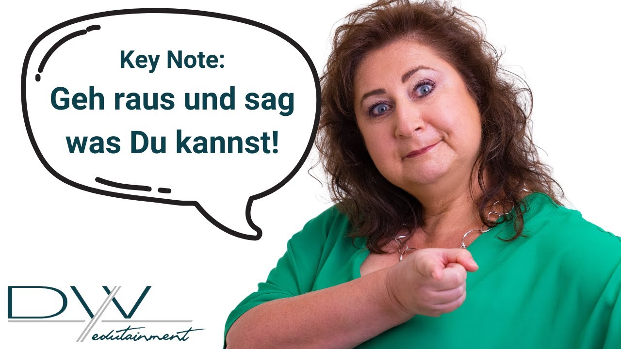 Geh raus und sag was Du kannst! - YouTube