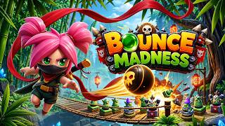 Bounce Madness Gameplay - Roguelike Android iOS screenshot 1