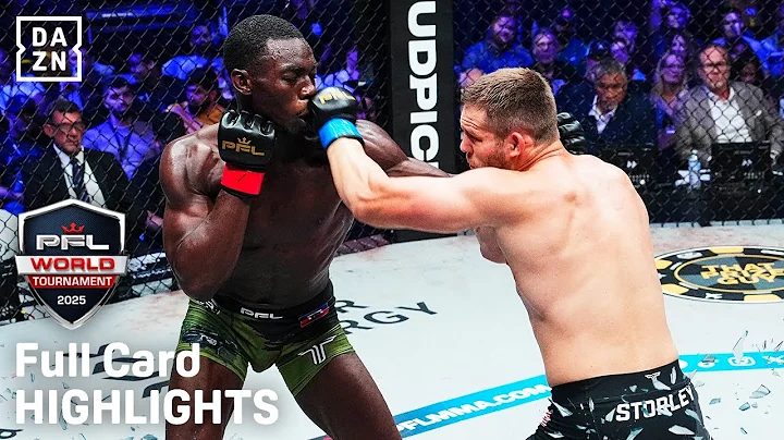 2025 PFL World Tournament Finals: Thad Jean vs. Logan Storley | Full Card Highlights