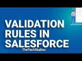 Validation Rules In salesforce | Salesforce Tutorial For Beginners -3 #salesforce #viralvideo