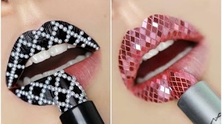 Lipstick Tutorial Compilation May 2017 ♥ Part 3 ♥
