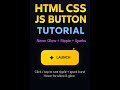 Build a Neon Glowing Button with HTML, CSS & JavaScript | Beginner Friendly Tutorial