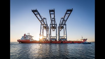 The benefits and features of Ports of Auckland three new container cranes