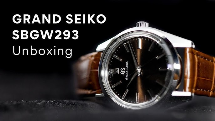 Grand Seiko SBGA413 Unboxing - YouTube