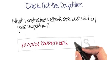 Competitor Monetization Methods | Monetization Strategies | App Monetization | Udacity