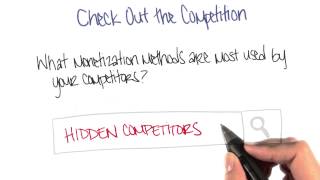 Competitor Monetization Methods | Monetization Strategies | App Monetization | Udacity