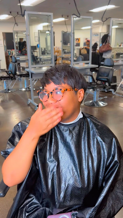 RAW RECATION TO A PIXIE CUT 😳👀#reaction  #fyp #pixiehaircut #fyp #reaction