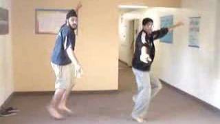 UCI Bhangra  Routine By MC (right) and RT (left)
