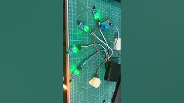 [Stem Projects] Cảnh Báo Cháy Đa Điểm (4 Cảm Biến Cháy) Thông Qua Còi Và Phun Nước Chữa Cháy Tự Động