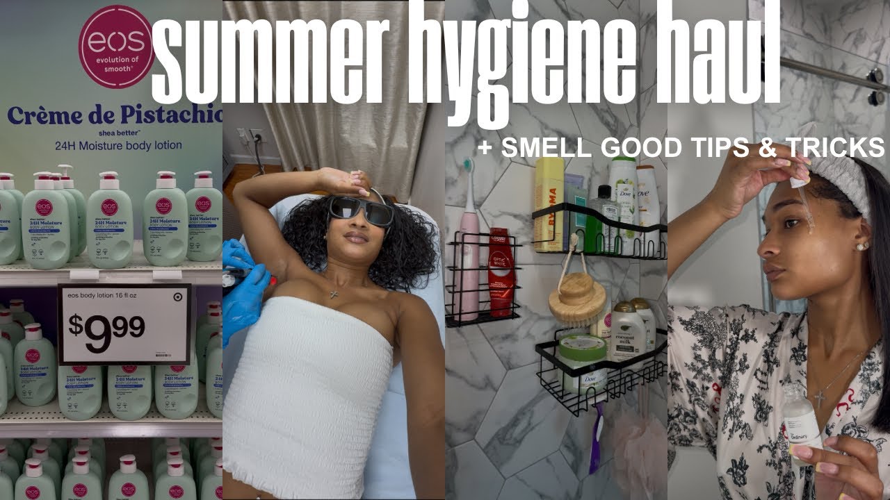 summer hygiene haul 2025 | chanelgisel 