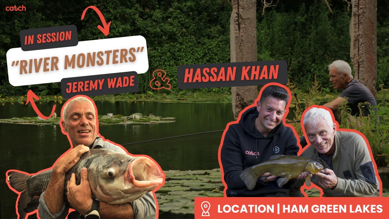 Джереми Уэйд и Хассан Хан в Ham Green Lakes | Дневной билет на рыбалку | Ловля линя в Бристоле | ...