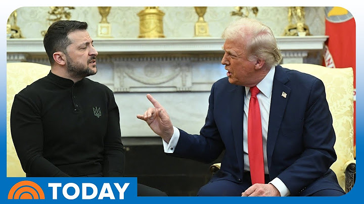 Zelenskyy's meeting with Trump unravels into heated exchange