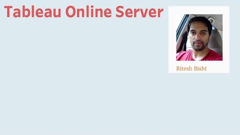 Tableau Online Server Overview-Projects,Add users,Data Alert,Subscriptions etc