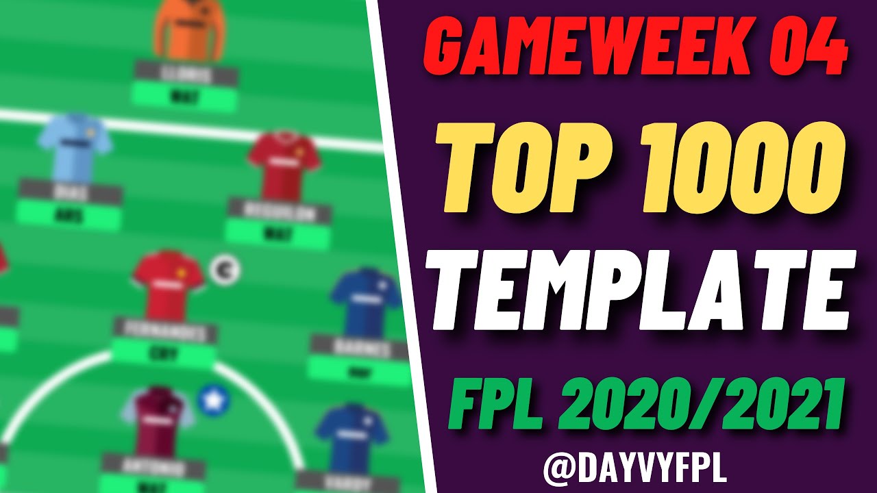 fpl-top-1000-template-team-gameweek-4-fpl-fantasy-premier-league