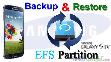 How to Backup & Restore EFS Partition [IMEI] for Galaxy S4