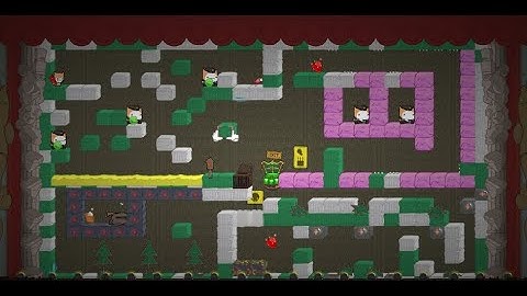 "Quadroom" Custom level playthrough | Battle Block Theater