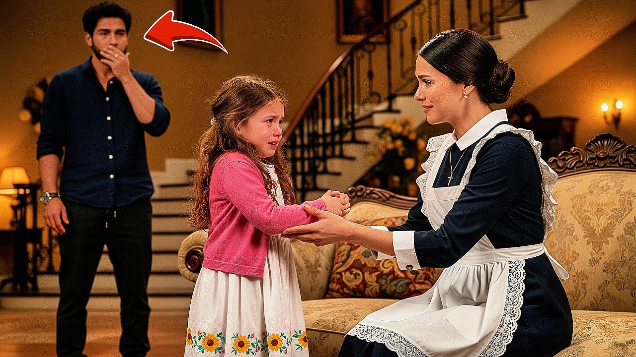 “¿PUEDES SER MI MAMÁ HOY?” LA HIJA DEL MILLONARIO HIZO LLORAR A LA NUEVA EMPLEADA CON ESTA PETICIÓN