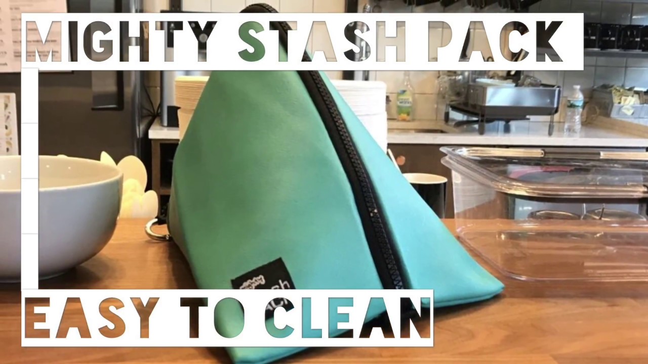 Lunch Bag cleaning hack - Mighty Stash Pack