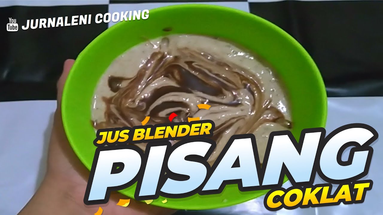 JUS PISANG SUSU COKLAT