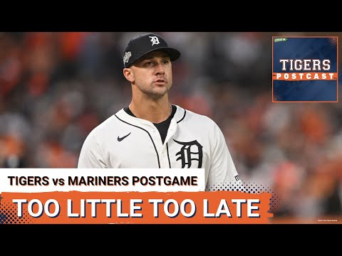 TIGERS POSTCAST: TOO LITTLE TOO LATE. Detroit Tigers LOSE At Home In ALDS Game 3, Face Elimination