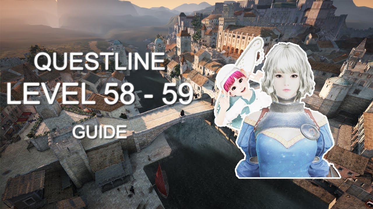 [BDO Questline] Level 58 59 Guide YouTube