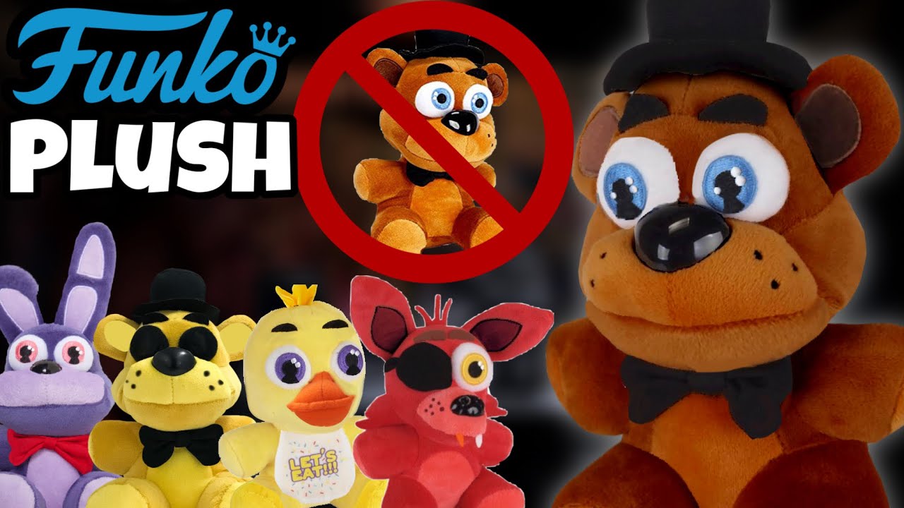 Game accurate FNaF plushies