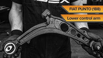 How to change front control arm on Fiat Punto II (188) | TUTORIAL RIDEX
