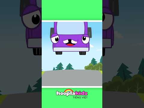 Năm chiếc xe buýt nhỏ sẵn sàng cho chuyến đi 🚌 #shorts #nhạcthiếunhi #kidssongs