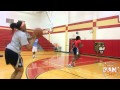 The Ogwumike Sisters workout with the F.A.M.