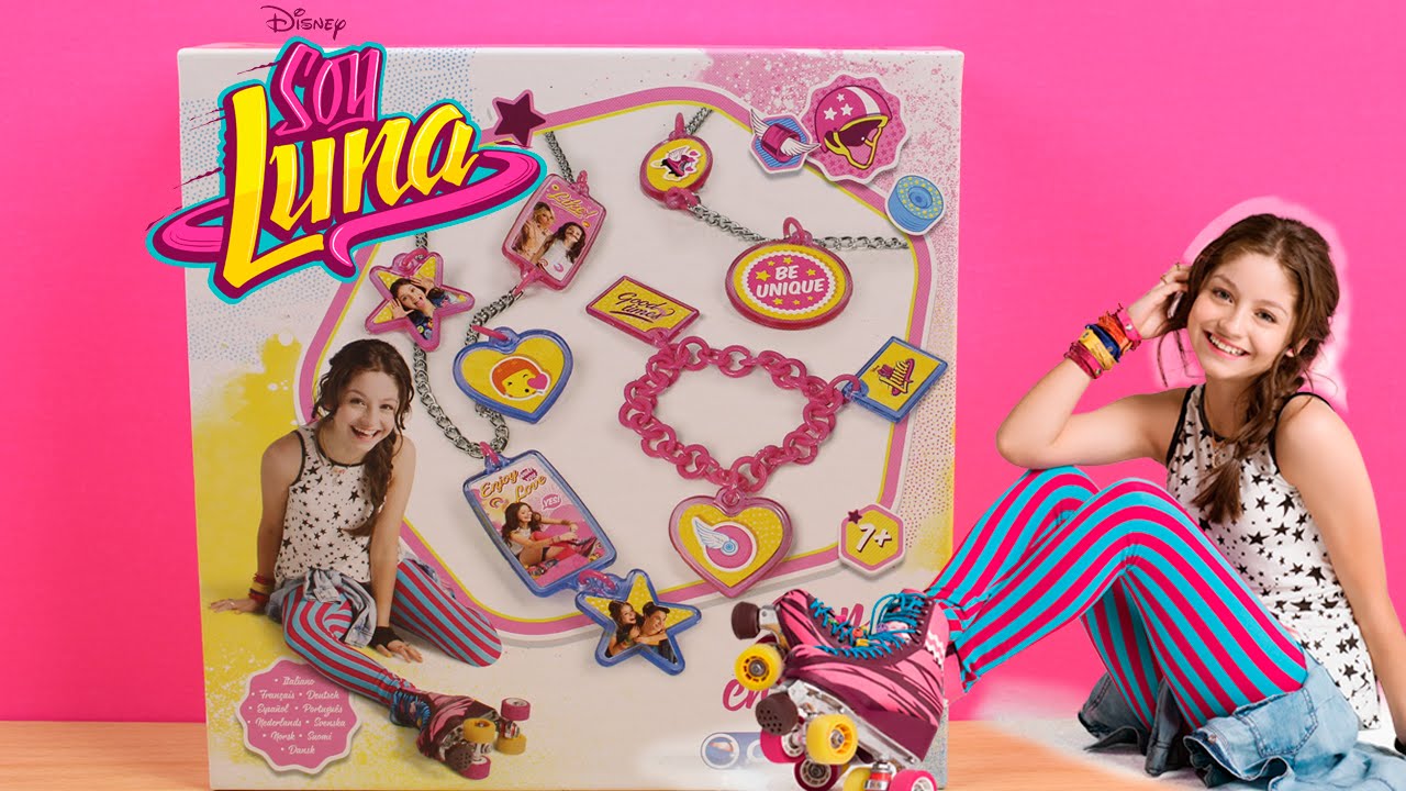 Juguetes de Soy Luna en español | Set para hacer joyas collares y pulseras  de Soy Luna - YouTube