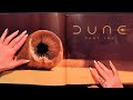 Asmr dune part two art book  flipthrough tracing tapping whispering