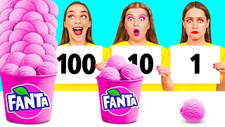 видео: 100 Слоев Еды Челлендж | Удивительные Лайфхаки и Хитрости от DaRaDa Challenge картинка: 100 Слоев Еды Челлендж | Удивительные Лайфхаки и Хитрости от DaRaDa Challenge