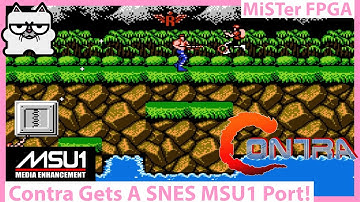 Contra SNES Port with MSU1 Enhancements Out Now and Its Epic