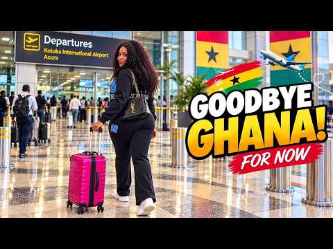 LEAVING GHANA FOR NIGERIA✈️ | How Much Did My Ghana Solo Trip Cost? | Solo Vacation Part 7
