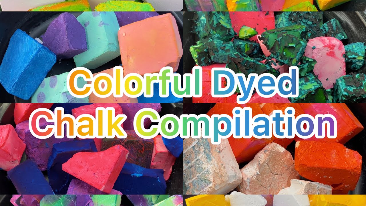 Dyed Crispy Gym Chalk Compilation